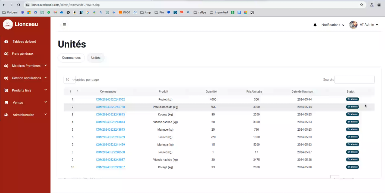 Site de Maroquinerie
